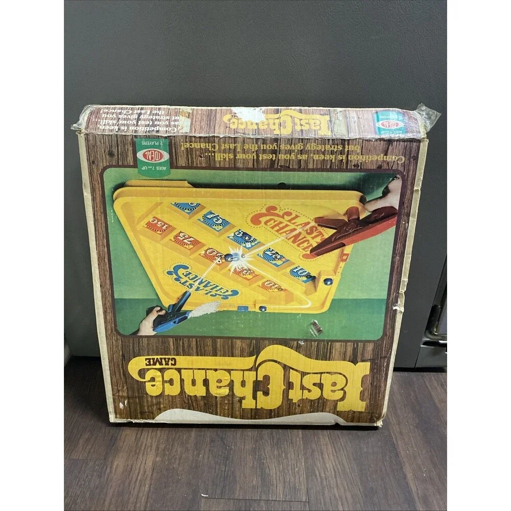 Ideal Last Chance Board Game No. 2005-7 Rare